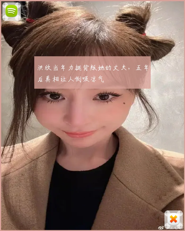 洪欣当年力挺背叛她的丈夫，五年后真相让人倒吸凉气