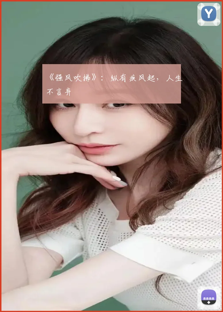 《强风吹拂》：纵有疾风起，人生不言弃