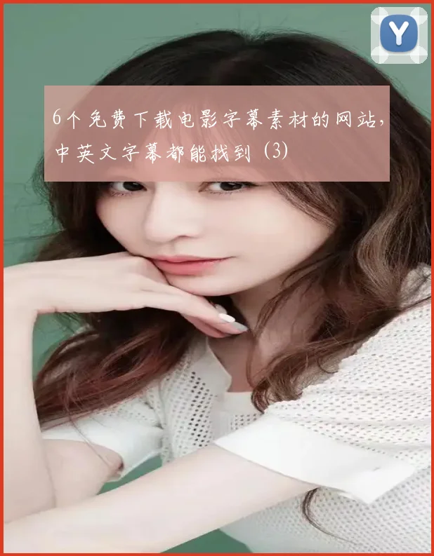 6个免费下载电影字幕素材的网站,中英文字幕都能找到 (3)