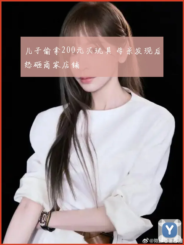 儿子偷拿200元买玩具 母亲发现后怒砸商家店铺