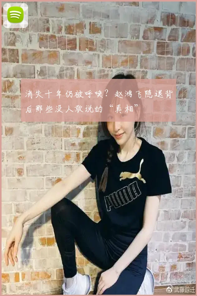 消失十年仍被呼唤？赵鸿飞隐退背后那些没人敢说的“真相”